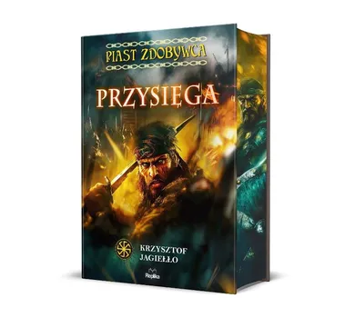 Piast Zdobywca. Tom 1. Przysięga (ilustrowane brzegi)