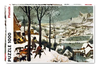 Piatnik, Bruegel, Myśliwi na Śniegu, puzzle, 1000 elementów