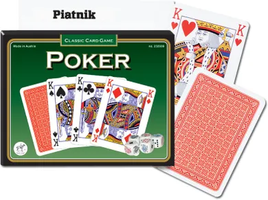 Piatnik, karty do gry, Poker