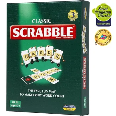 Piatnik, Scrabble, wersja angielska, gra karciana