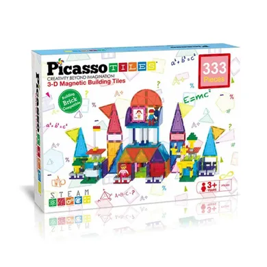 Picasso, klocki magnetyczne, 333 elementy