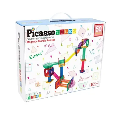 Picasso, Tor kulkowy, klocki magnetyczne, 50 elementów