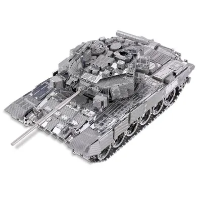 Piececool, Czołg T-90A, puzzle metalowe, model 3D, 150 elementów