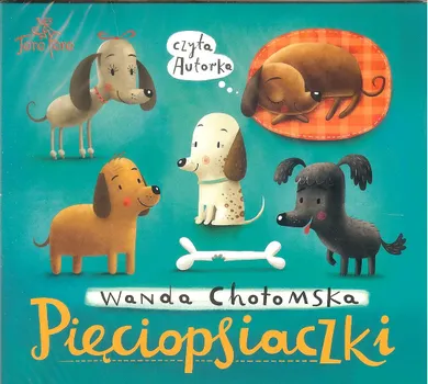 Pięciopsiaczki. Audiobook CD