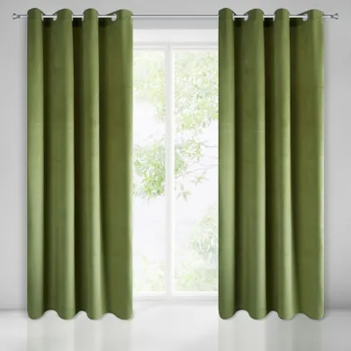 Pierre, welwetowa zasłona zaciemniająca jednokolorowa, 140-250 cm