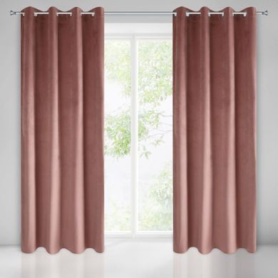 Pierre, welwetowa zasłona zaciemniająca jednokolorowa, 140-250 cm