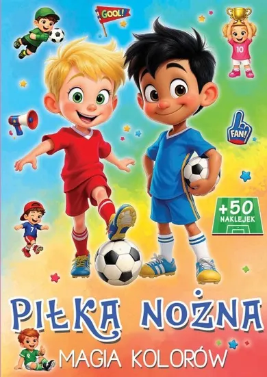 Piłka Nożna. Kolorowanka