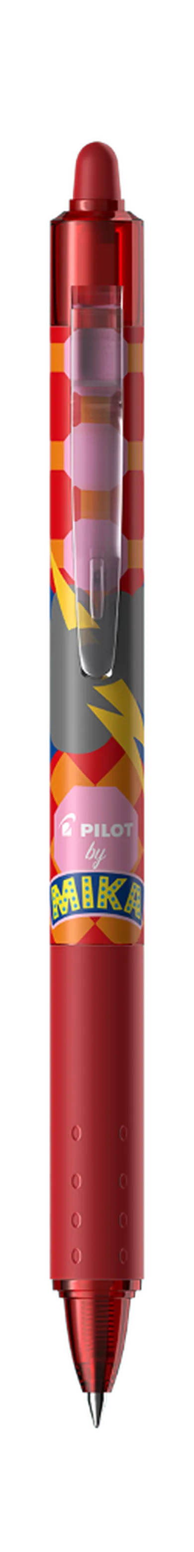 Pilot, Frixion clicker, Mika Limited Edition, pióro kulkowe, czerwone