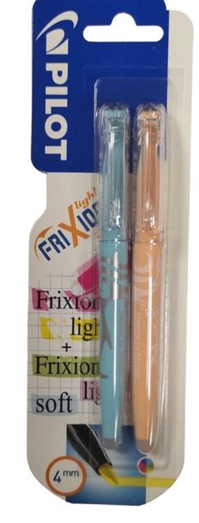 Pilot, Frixion, zakreślacz wymazywalny, 2 szt.