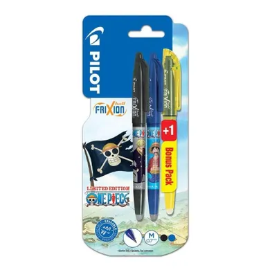 Pilot, One Piece, Frixion, pióra kulkowe z zakreślaczem, 0.7 mm