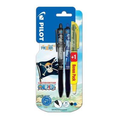 Pilot, One Piece, Frixion, pióra kulkowe z zakreślaczem, 0.7 mm