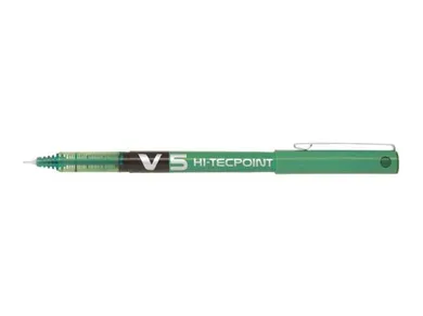 Pilot, V5, cienkopis, zielony
