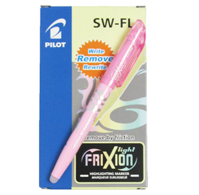 Pilot, Zakreślacz Frixion Light Soft, Różowy