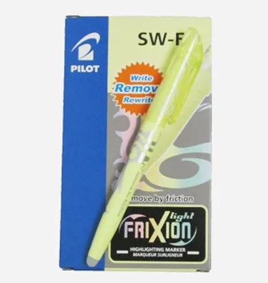 Pilot, Zakreślacz Frixion Light Soft, Żółty