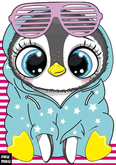 Pingwinek. Wykrojnik