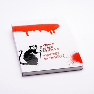 Pininfarina, Banksy, notes A5, 128 kartek, Szczur