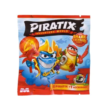 Piratix, Shark Treasure, saszetka z figurką, 1 szt.