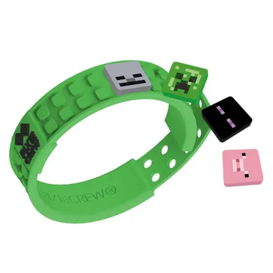 Pixie Crew, Minecraft, kreatywna, silikonowa bransoletka