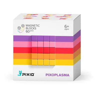 Pixio, Pixoplasma, klocki magnetyczne, 60 elementów