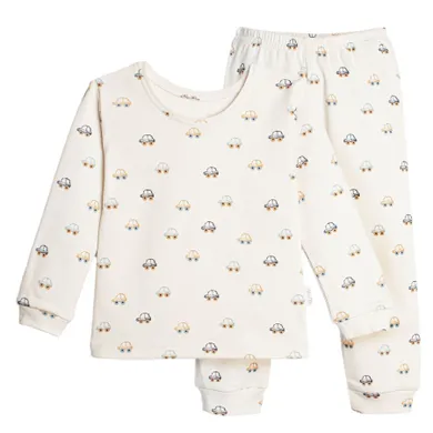 Piżama chłopięca, beżowa, Nicol