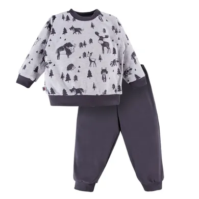 Piżama chłopięca, szara, Eevi
