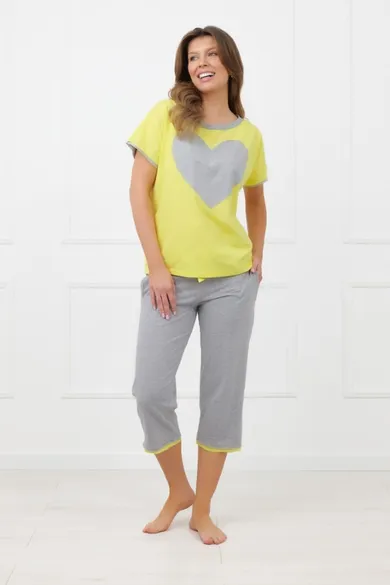 Piżama damska, mix, Sabrina, Italian Fashion