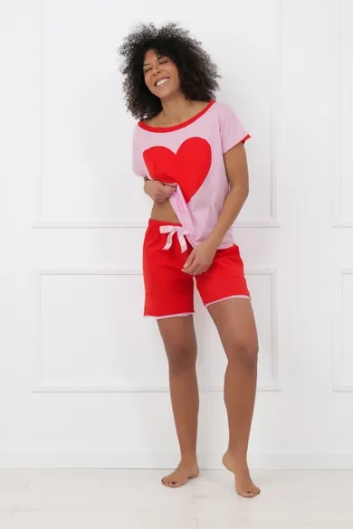 Piżama damska, mix, Sabrina, Italian Fashion