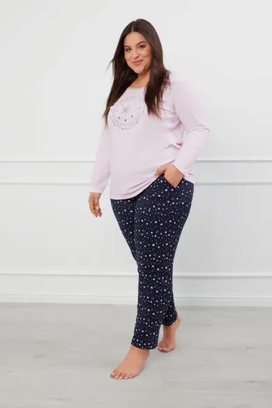 Piżama damska, plus size, mix, Arugia, Italian Fashion