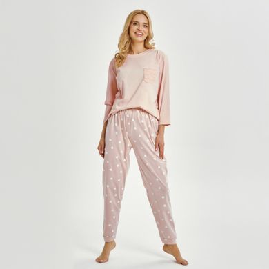 Piżama damska, różowa, Noris, Taro