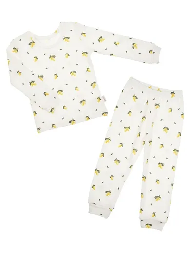 Piżama dziewczęca, ecru, Nicol