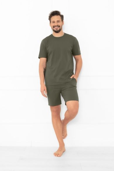 Piżama męska, zielona, Krystian, Italian Fashion