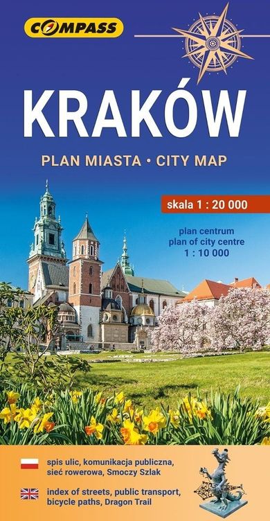 Plan miasta. Kraków 1:20 000