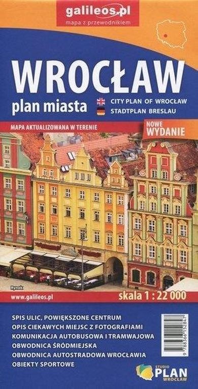 Plan miasta. Wrocław 1:22 000