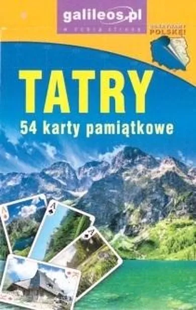 Plan, Tatry, pamiątkowe karty do gry