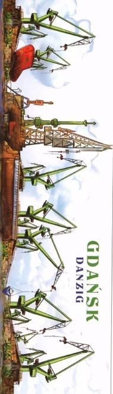 Plan, zakładka do książki, Gdańsk