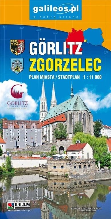 Plan. Zgorzelec/Gorlitz 1:11 000