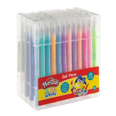 Play-Doh Art & Activity, długopisy żelowe, 48 kolorów