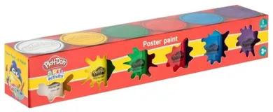 Play-Doh Art & Activity, farby plakatowe, 6-45 ml