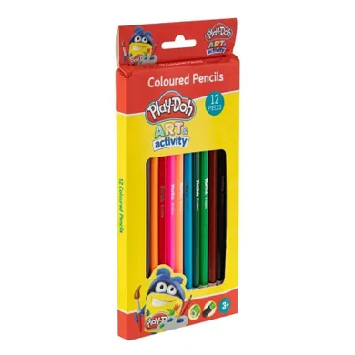Play-Doh Art & Activity, kredki ołówkowe, 12 kolorów