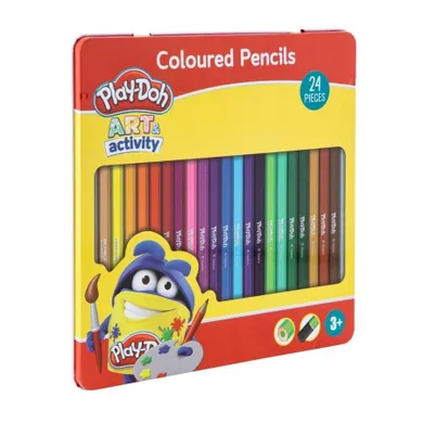 Play-Doh Art & Activity, kredki ołówkowe, 24 kolory