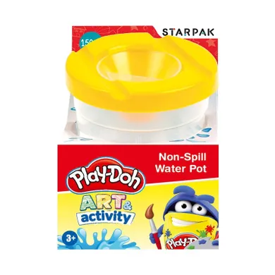 Play-Doh Art & Activity, pojemnik plastikowy na wodę z blokadą wylania, 150 ml
