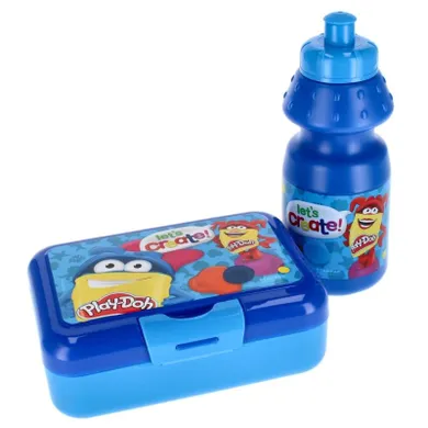 Play-Doh, bidon + lunchbox