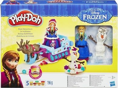 Play-Doh, Kraina Lodu, Przygoda na sankach, zestaw kreatywny