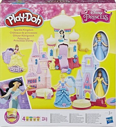 Play-Doh, Królestwo Księżniczek, ciastolina, zamek+ 2 Figurki