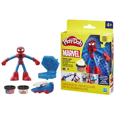 Play-Doh, Marvel, Spider-Man, figurka i akcesoria, zestaw kreatywny