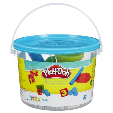 Play-Doh, Mini wiaderko, Cyferki, zestaw kreatywny