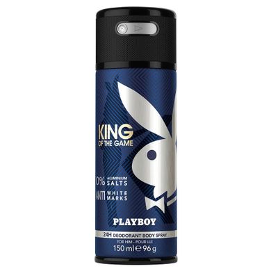Playboy, King Of The Game, dezodorant, spray, 150 ml