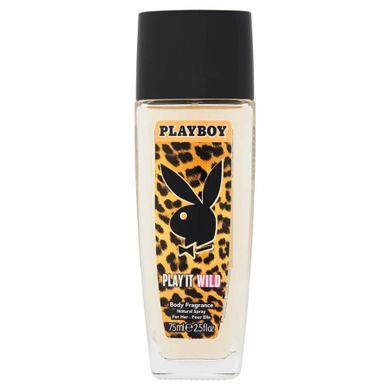 Playboy, Play It Wild For Her, dezodorant naturalny w sprayu, 75 ml