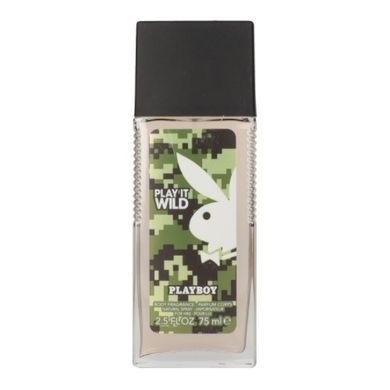 Playboy, Play It Wild for Him, dezodorant w naturalnym, sprayu, 75 ml