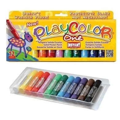 PlayColor, farby w sztyfcie, 12 kolorów